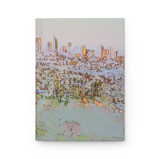 Shining city on the hill hardcover journal - matte finish