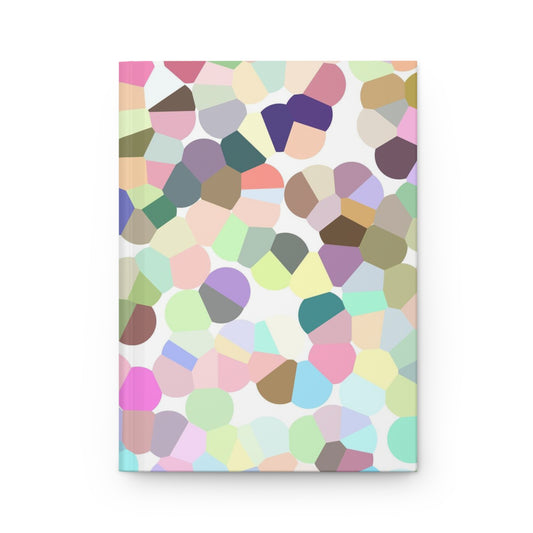 Cheerful dot extravaganza hardcover journal - matte finish