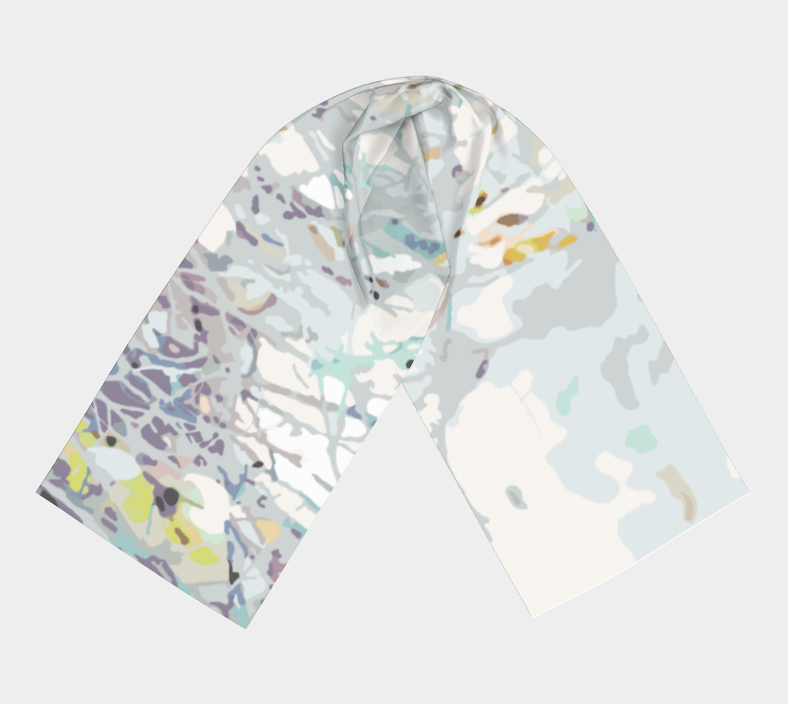 Springtime in the park oblong scarf