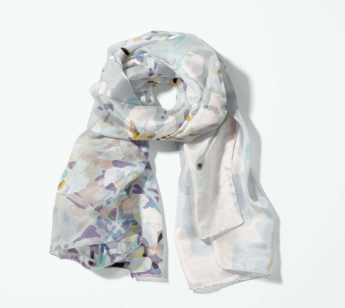 Springtime in the park oblong scarf