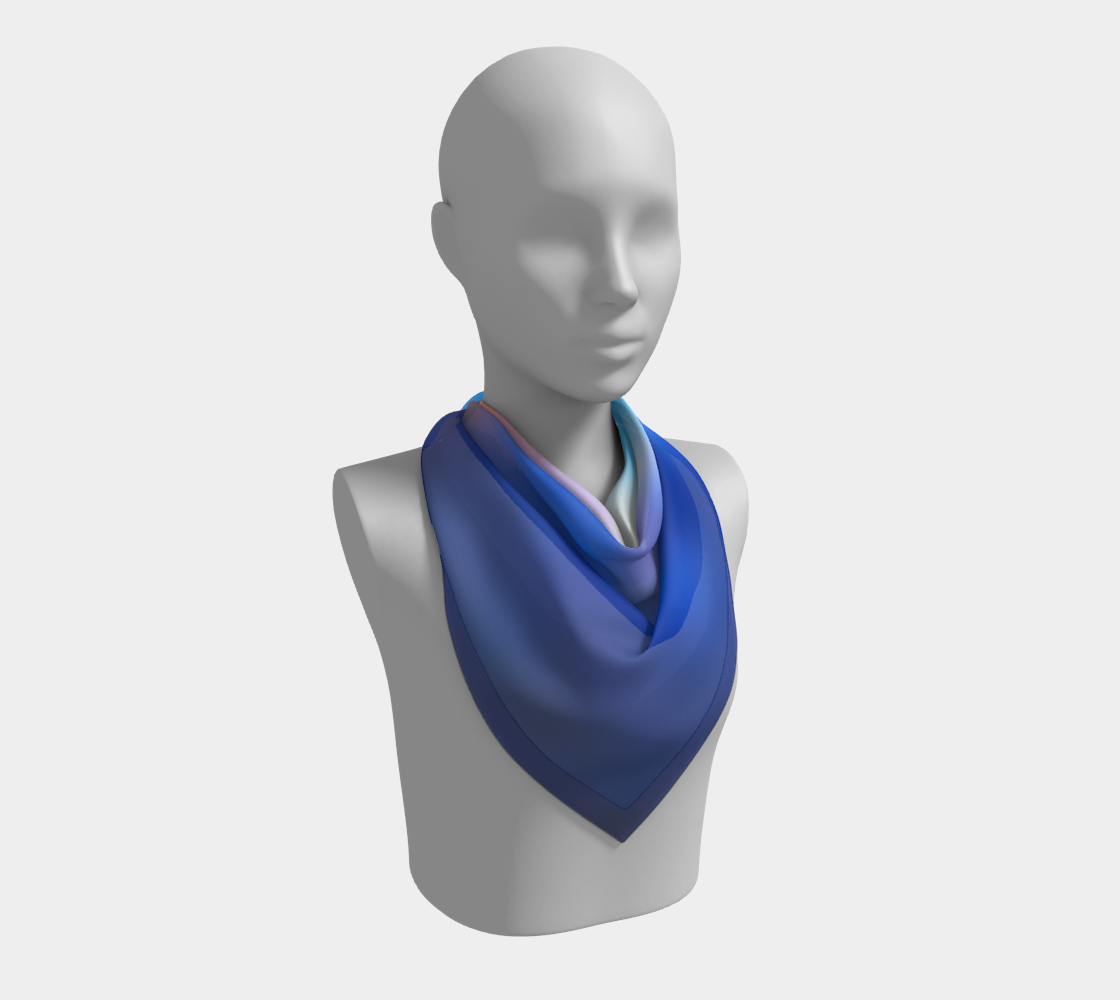 Cloud sky sunset scarf