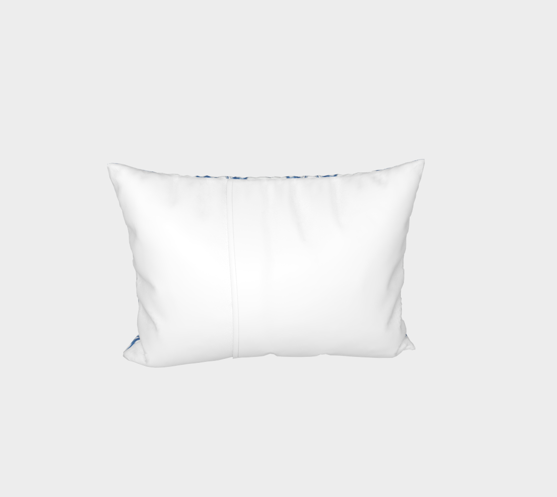 Indigo shadows bed pillow sham