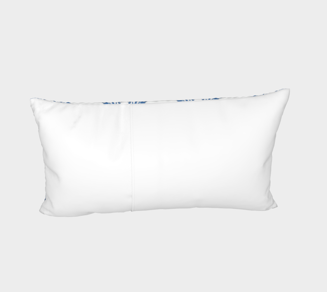 Indigo shadows bed pillow sham